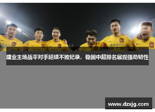 建业主场战平对手延续不败纪录，稳固中超排名展现强劲韧性